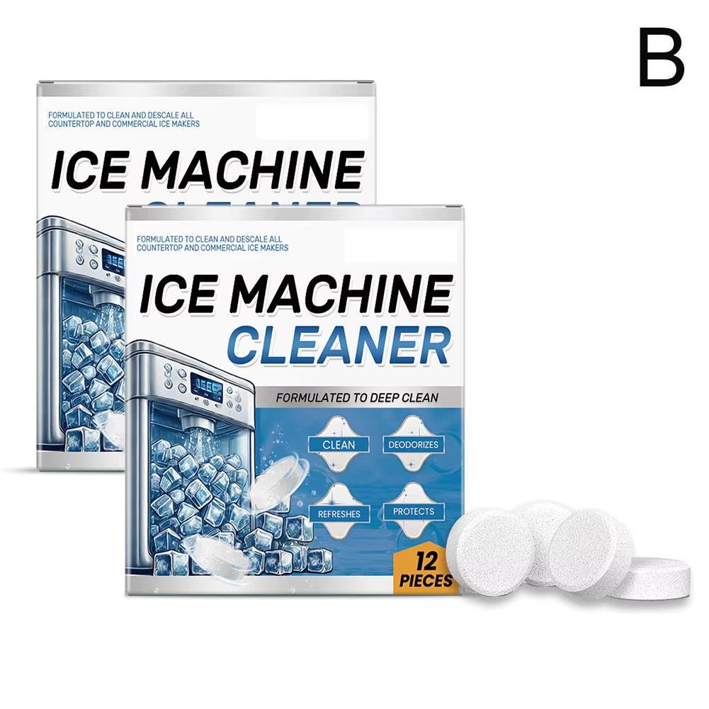 Ice Machine Cleaner Cleaning Tablets for Descaling Deodorizing Prolonging Ice Maker Lifespan - Love All Things Home