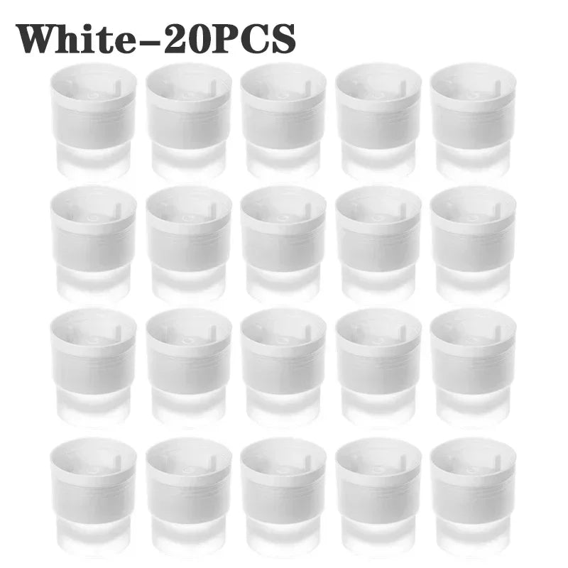 1 - 20PCS Large Ice Ball Mold Silicone Whiskey Ice Maker for Cocktails Ice Cube Tray - Love All Things Home