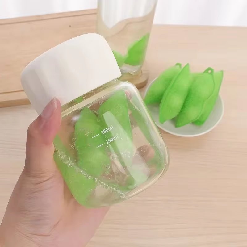 1 - 5PCS Household Pea Cleaning Sponge Coffee Cup Cleaning Brush Drink Glass Bottle Cleaner Brush Cup Scrubber Cleaning Gadgets - Love All Things Home