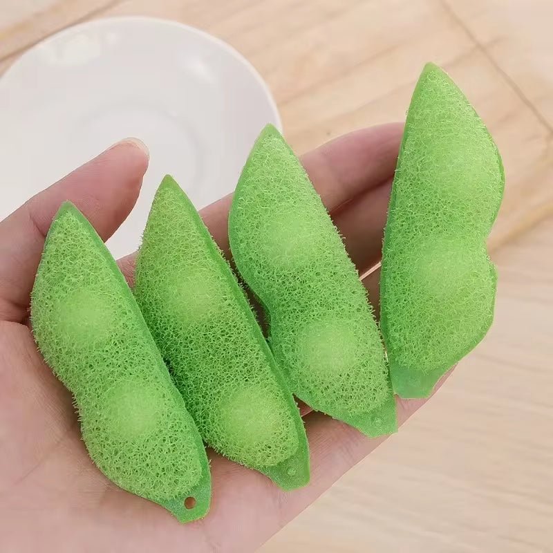 1 - 5PCS Household Pea Cleaning Sponge Coffee Cup Cleaning Brush Drink Glass Bottle Cleaner Brush Cup Scrubber Cleaning Gadgets - Love All Things Home