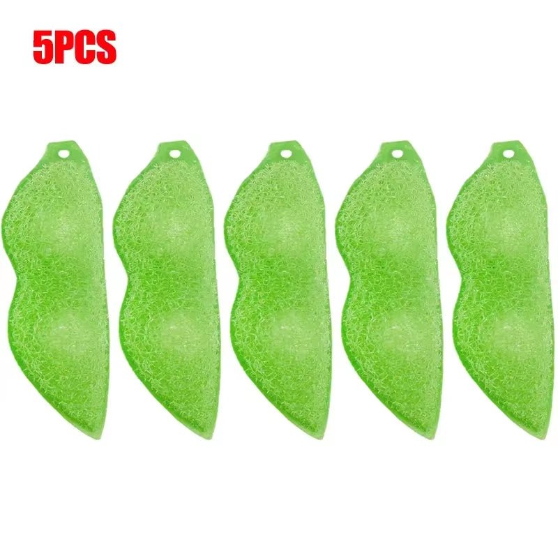 1 - 5PCS Household Pea Cleaning Sponge Coffee Cup Cleaning Brush Drink Glass Bottle Cleaner Brush Cup Scrubber Cleaning Gadgets - Love All Things Home