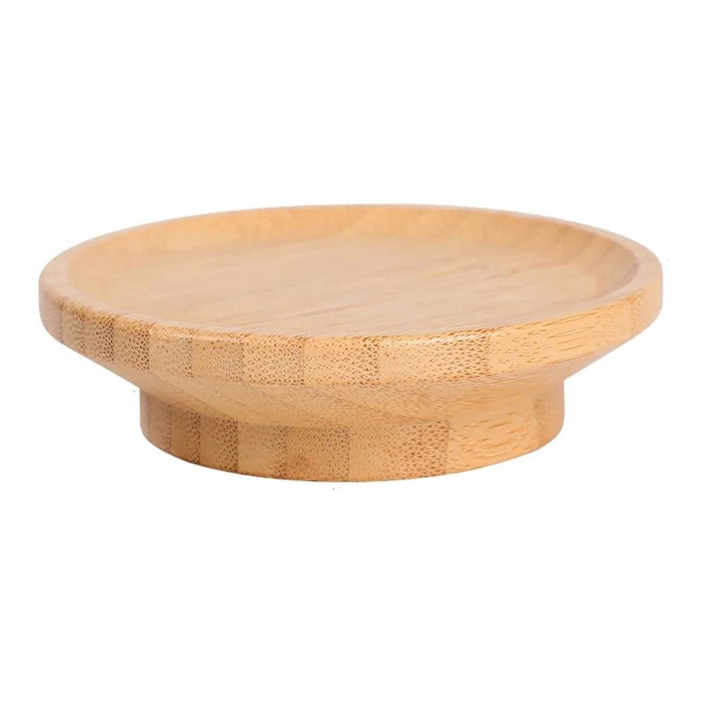 1/2/4 Pcs Bamboo Wine Glass Topper Coasters Plate Charcuterie Board Topper - Love All Things Home