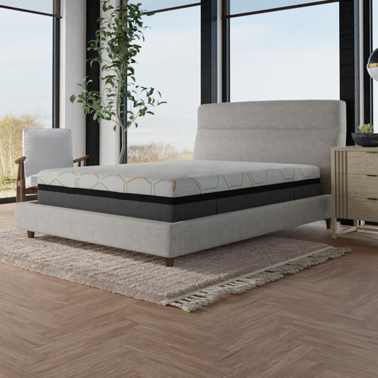 14" Hybrid Copper Gel Cooling Memory Foam Mattress with Edge Support and Air Ridge Foam Twin Long - Love All Things Home