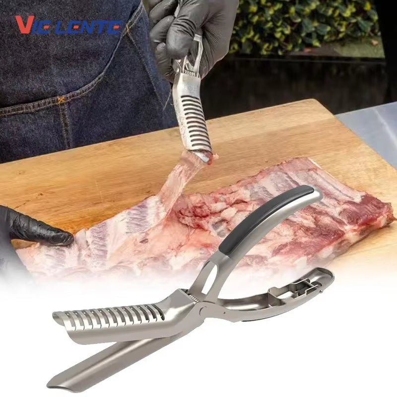 1Pc BBQ Rib Skinner Rib Prep Tool Barbecue Tool - Love All Things Home