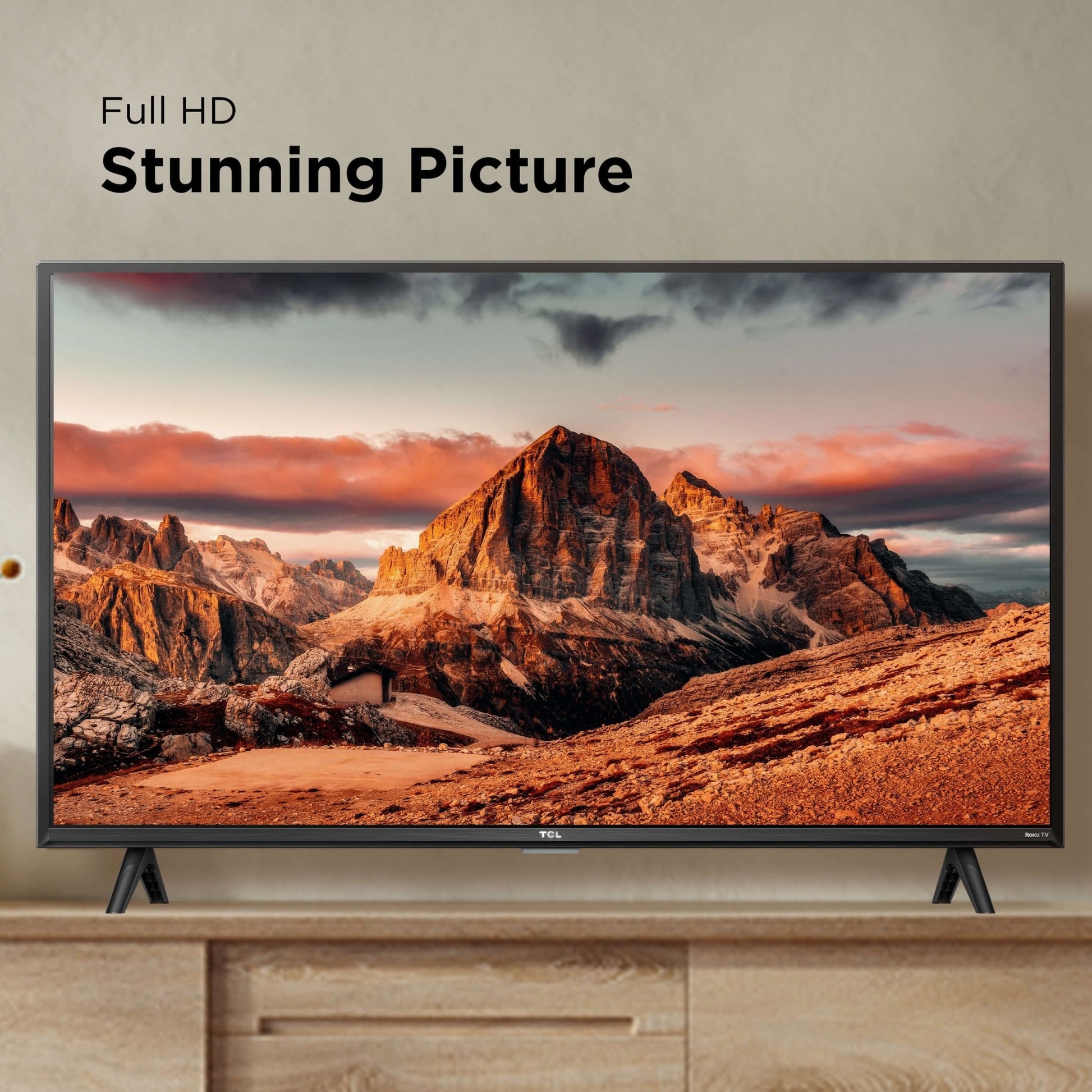 32” Class S3 (32S357) Full HD 1080P LED Smart TV with Roku TV - Love All Things Home