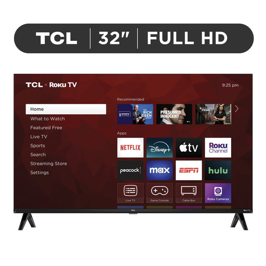 32” Class S3 (32S357) Full HD 1080P LED Smart TV with Roku TV - Love All Things Home
