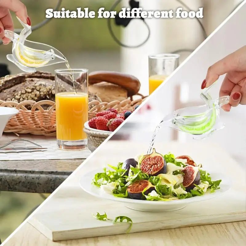 3/2/1PC Kitchen Press Squeeze Fruit Mini Manual Juicer Transparent Juicer - Love All Things Home