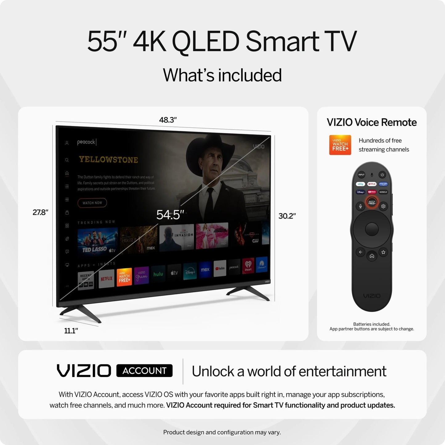 55" Class Quantum 4K QLED HDR Smart TV (M55Q6 - L4) - Love All Things Home