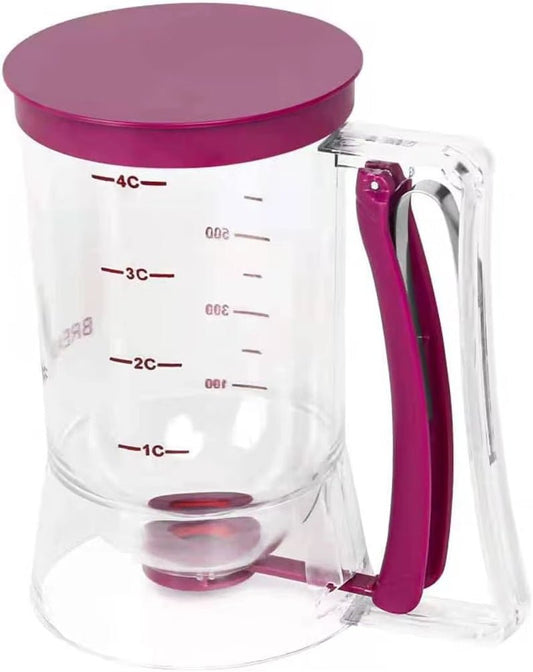 Batter Separator Cupcakes Pancakes Cookie Cake Waffles Batter Flour Paste Dispenser Cream Measuring Cup Kitchen Baking Tools - Love All Things Home