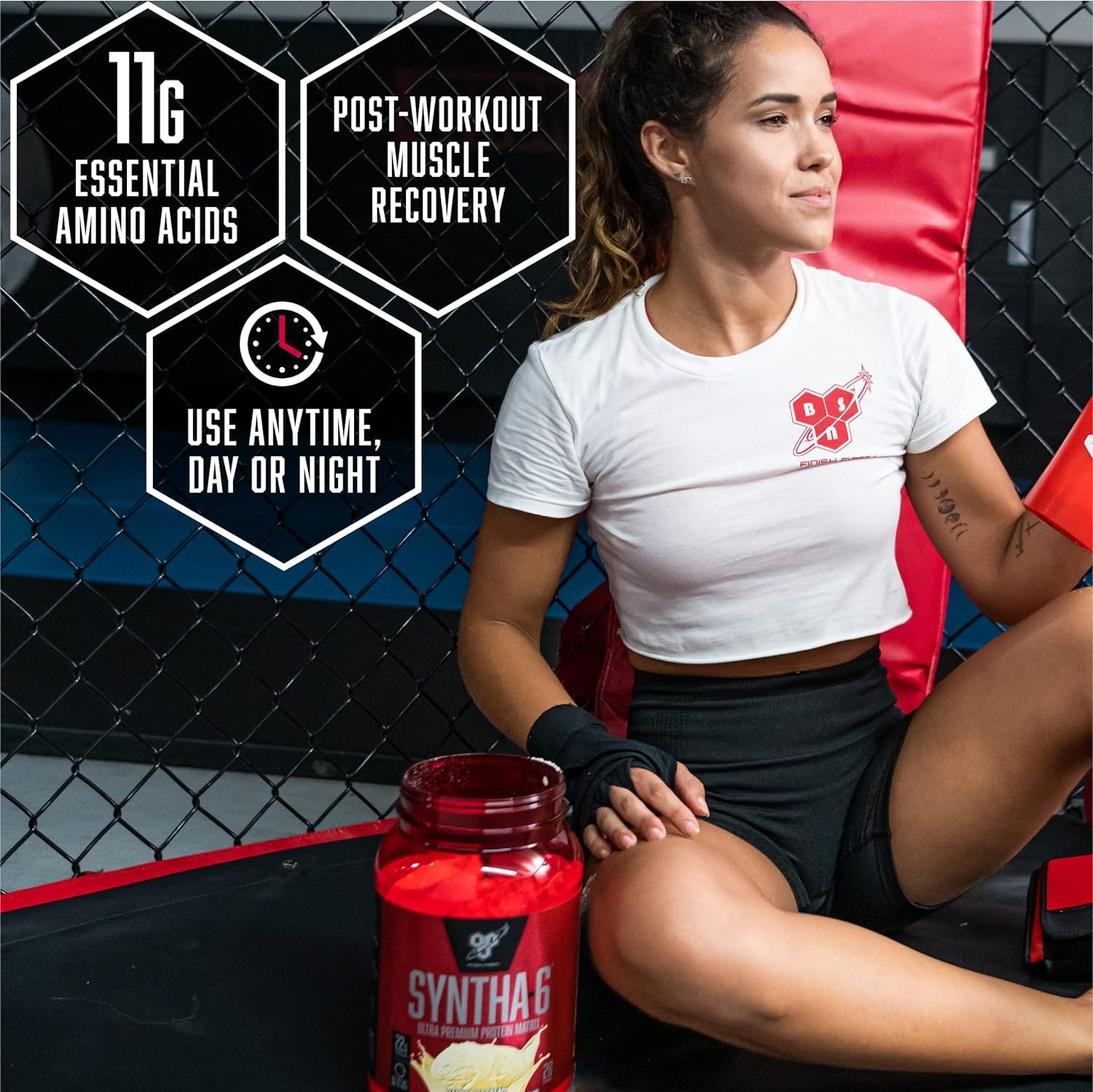 BSN SYNTHA - 6 EDGE Protein Powder, with Hydrolyzed Whey, 24G Protein, Strawberry Milkshake - Love All Things Home