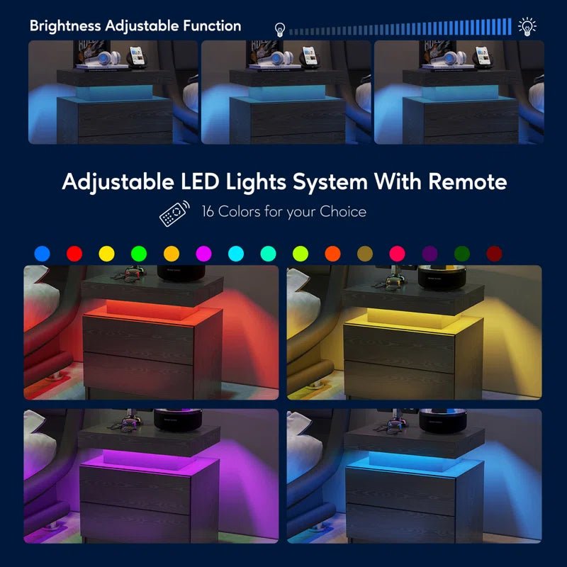 Desassure 20'' W Nightstand - Love All Things Home