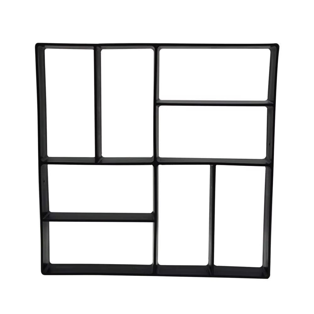 DIY Path Maker Paver Molds Stone Brick Concrete Mold Concrete Cement Walk Garden Path Paving Paver Reusable Patio Molds Paviment - Love All Things Home