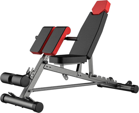 Finer Form Multi - Functional FID Weight Bench for Full All - In - One Body Workout - Love All Things Home