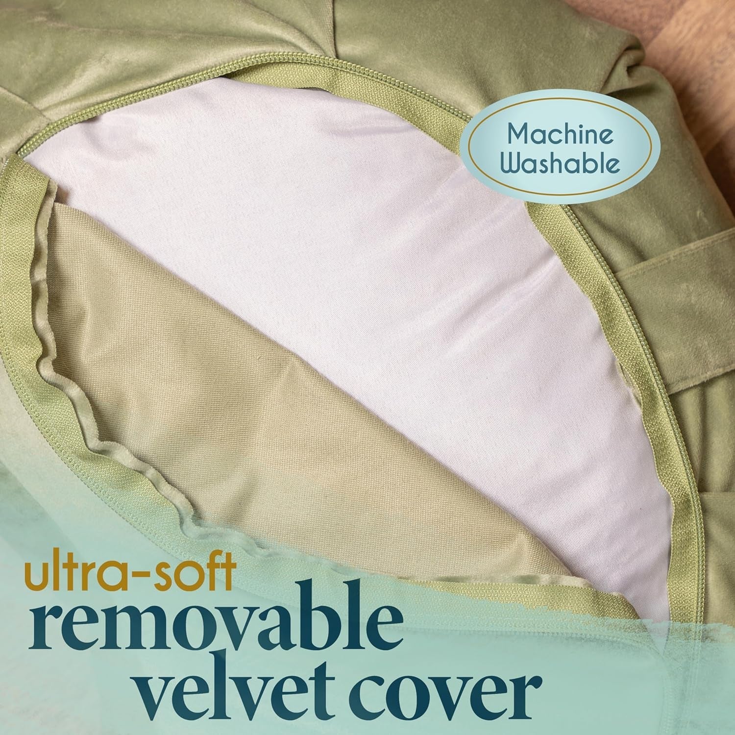 Florensi Meditation Cushion - Comfortable Floor Pillow - Traditional Tibetan Meditation Pillow with Beautiful Velvet Cover - Large Floor Cushion Seating for Adults - Premium Yoga Buckwheat Bolster - Love All Things Home