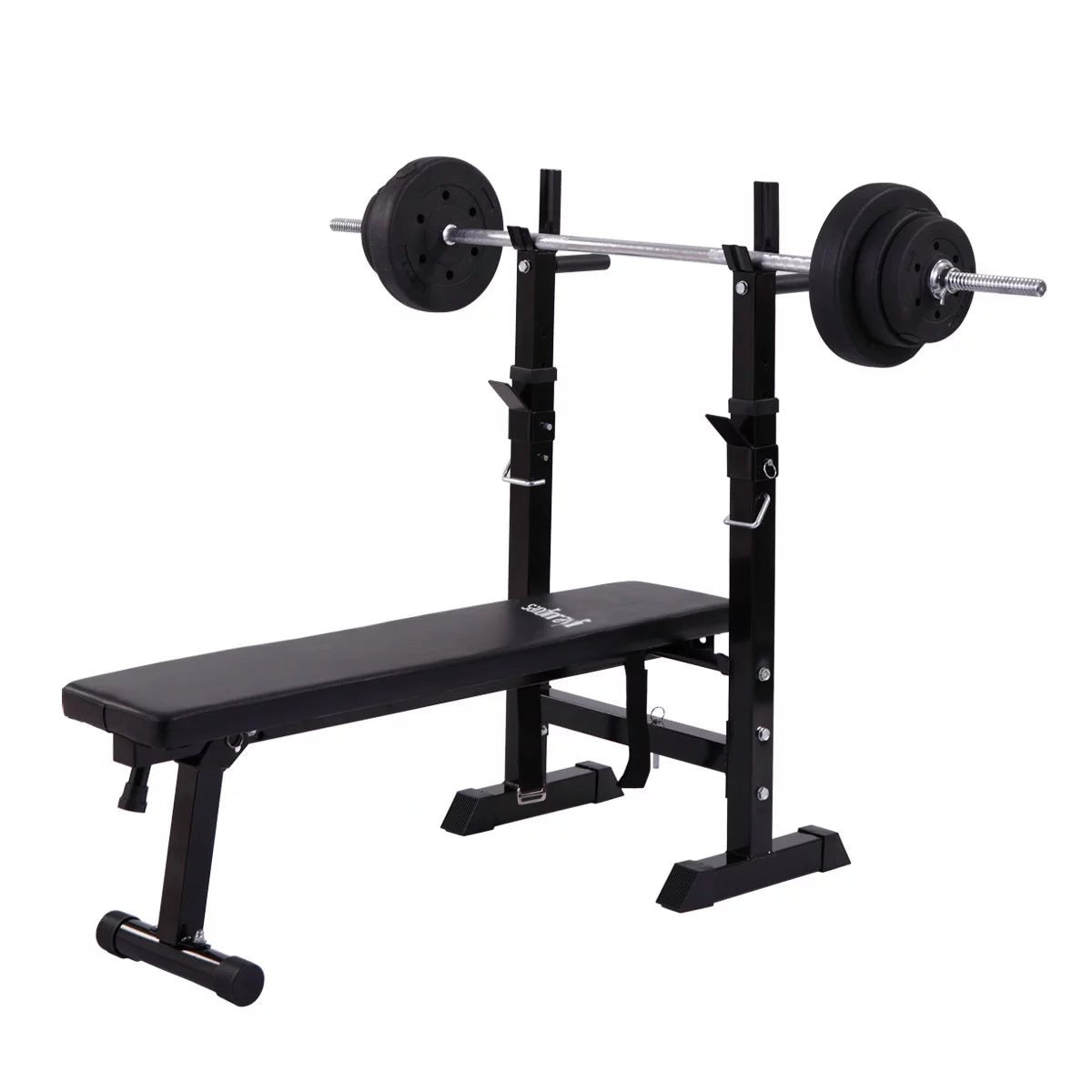 Foldable Bench Press Bench, Workout Adjustable Weight Bench, 22.8 Width - Love All Things Home