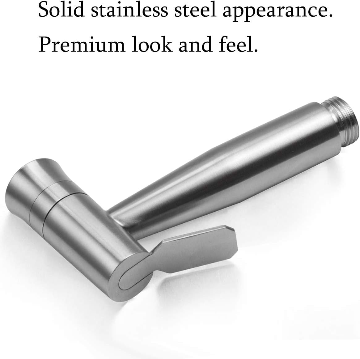 Handheld Bidet Sprayer for Toilet, Dual Mode Spray Head (Jet/Soft) Stainless Steel