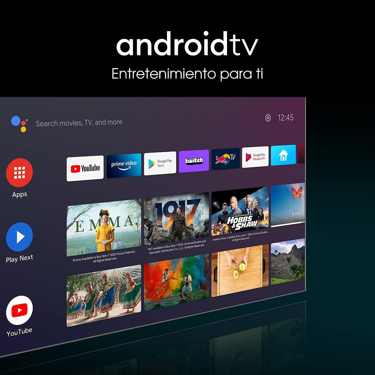 Hisense ULED Premium 65U7G QLED Series 65 - Inch Android 4K Smart TV with Alexa Compatibility, 1000 - Nit HDR10+, Dolby Vision & Atmos, 120Hz, HDMI 2.1, Game Mode Pro - Love All Things Home