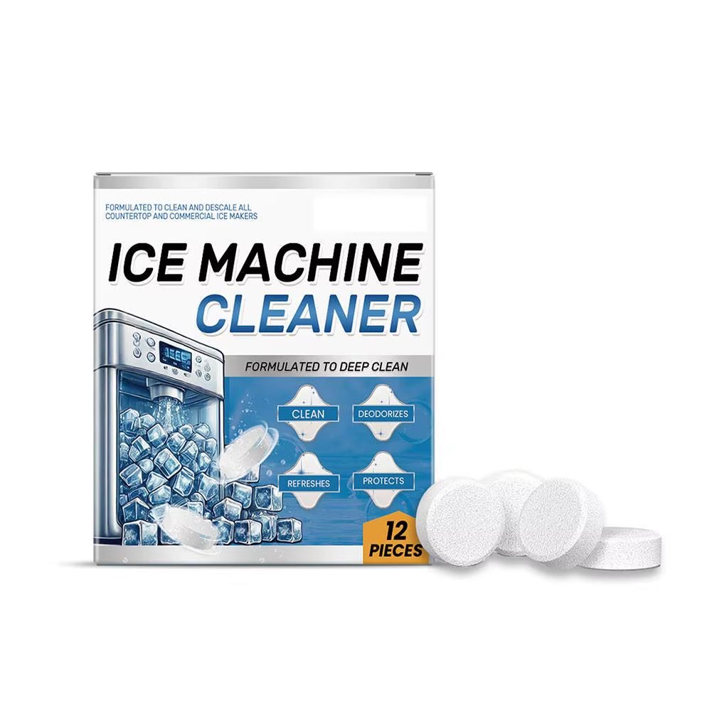 Ice Machine Cleaner Cleaning Tablets for Descaling Deodorizing Prolonging Ice Maker Lifespan - Love All Things Home