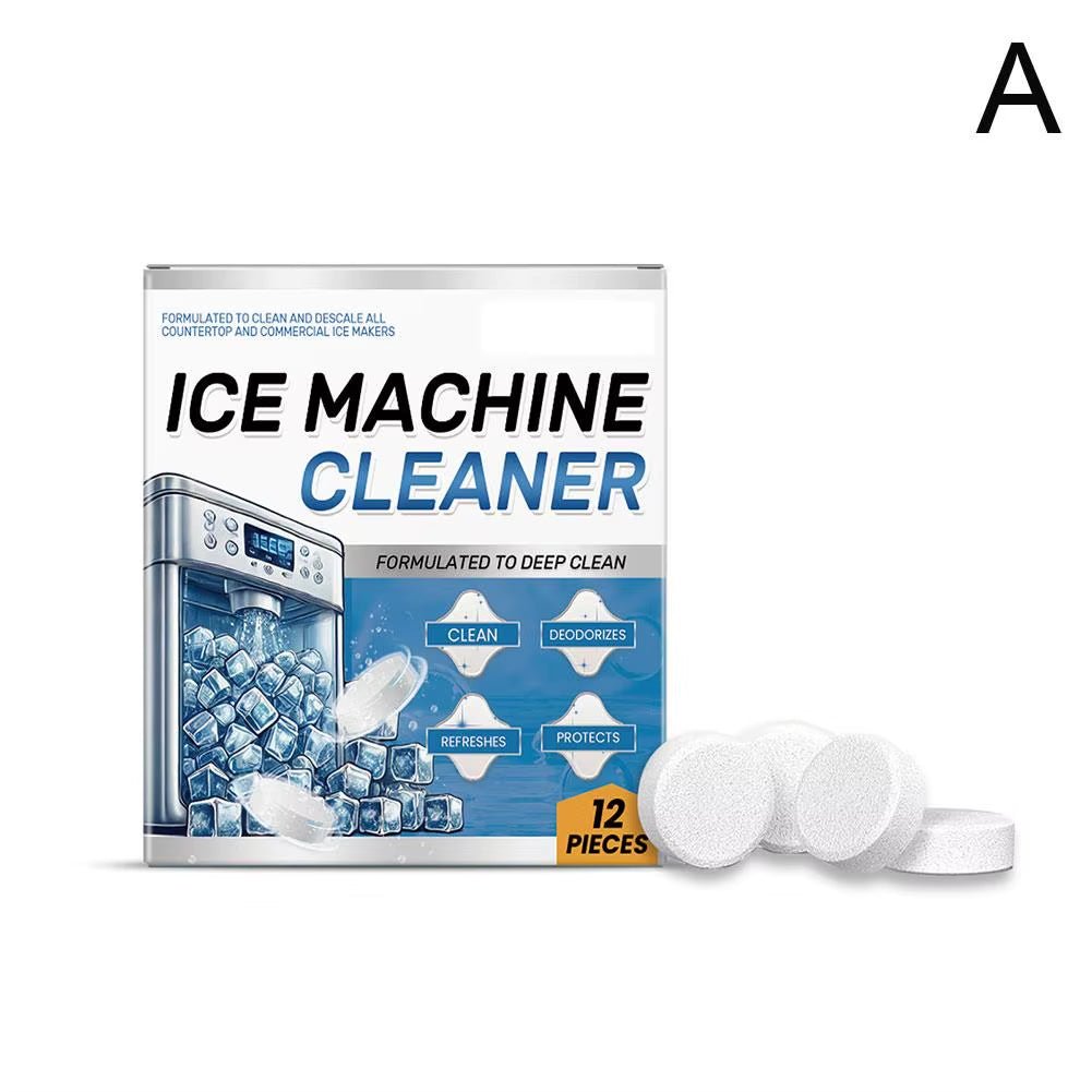 Ice Machine Cleaner Cleaning Tablets for Descaling Deodorizing Prolonging Ice Maker Lifespan - Love All Things Home