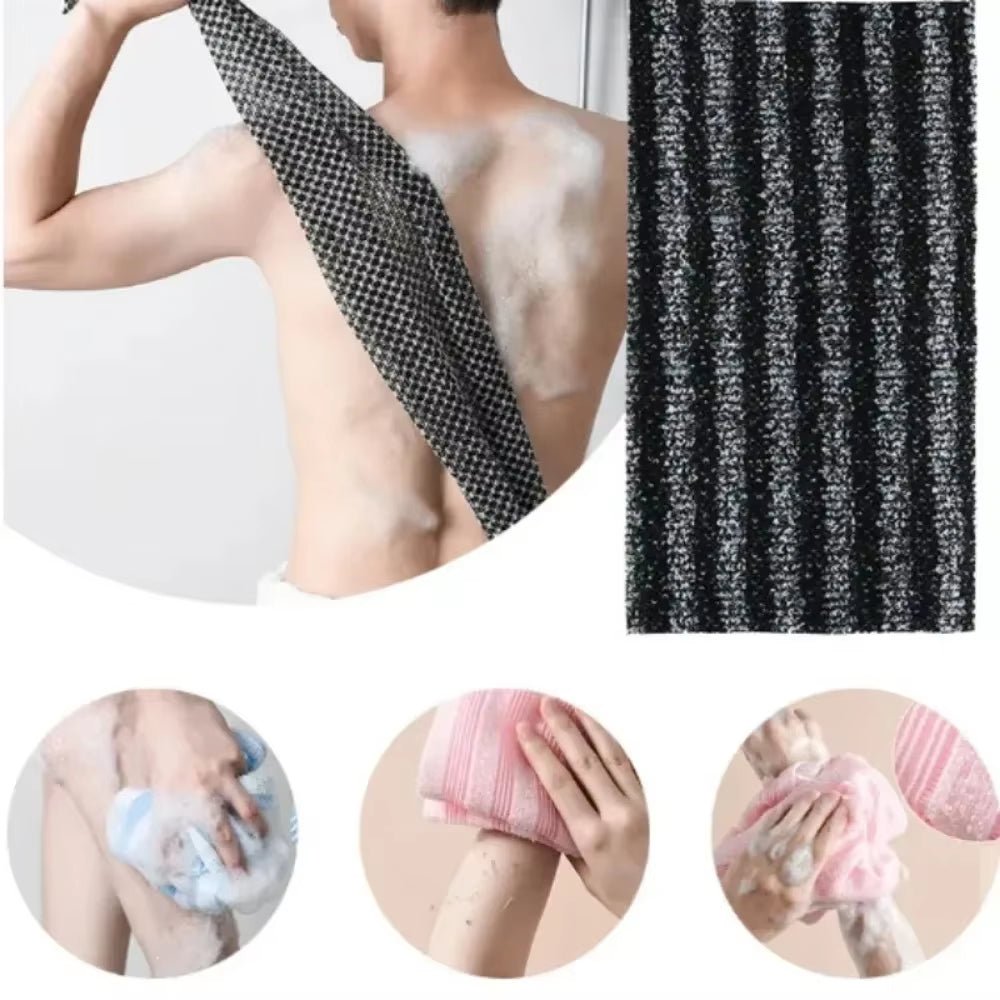 Japanese Rubbing Washcloth Bath Scrubber for Exfoliating Body Scrub - Love All Things Home