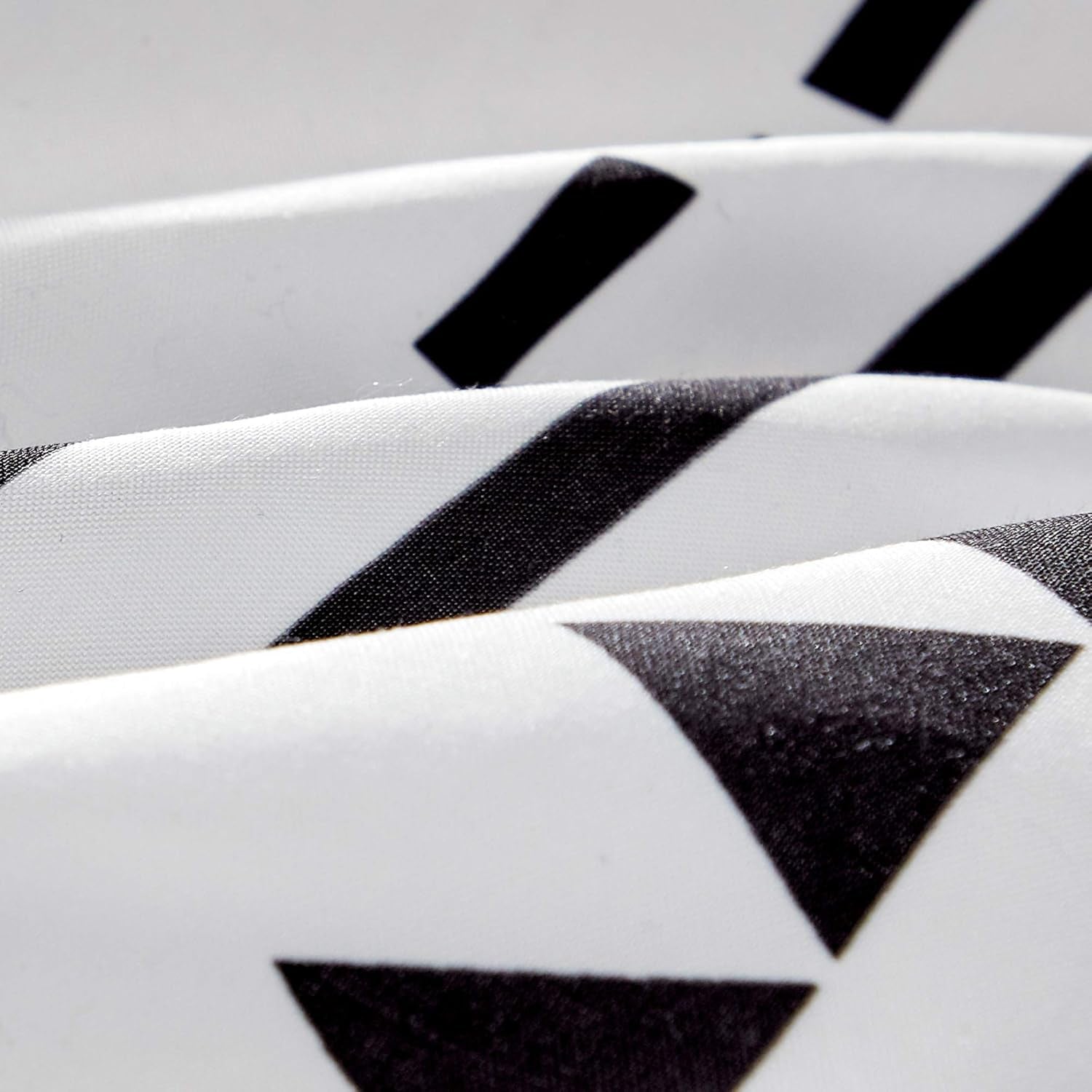 Linen Mart Aztec Comforter Sets - Microfiber Bedding for Queen/King Size Beds - Boho Black and White Patterns - 6 Piece Set