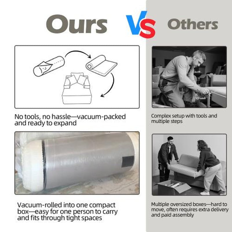 Niccae Frameless Lounge Chair Recliner Bed Upholstered Sofa Luxury Plush Corduroy Chair Bed for Living Room Modern Style No Assembly Required - Love All Things Home