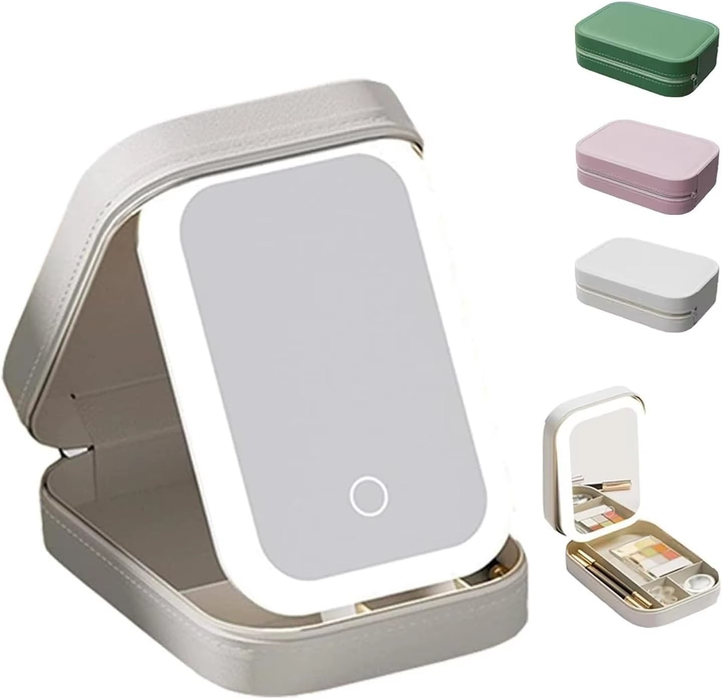 Periodicali Travel Makeup Mirror Periodicali Travel Mirror Periodicali Travel Makeup with Lights - Love All Things Home