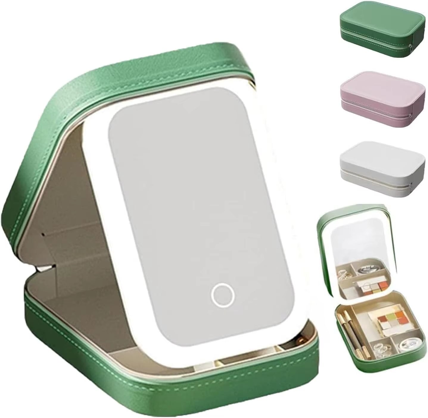 Periodicali Travel Makeup Mirror Periodicali Travel Mirror Periodicali Travel Makeup with Lights - Love All Things Home