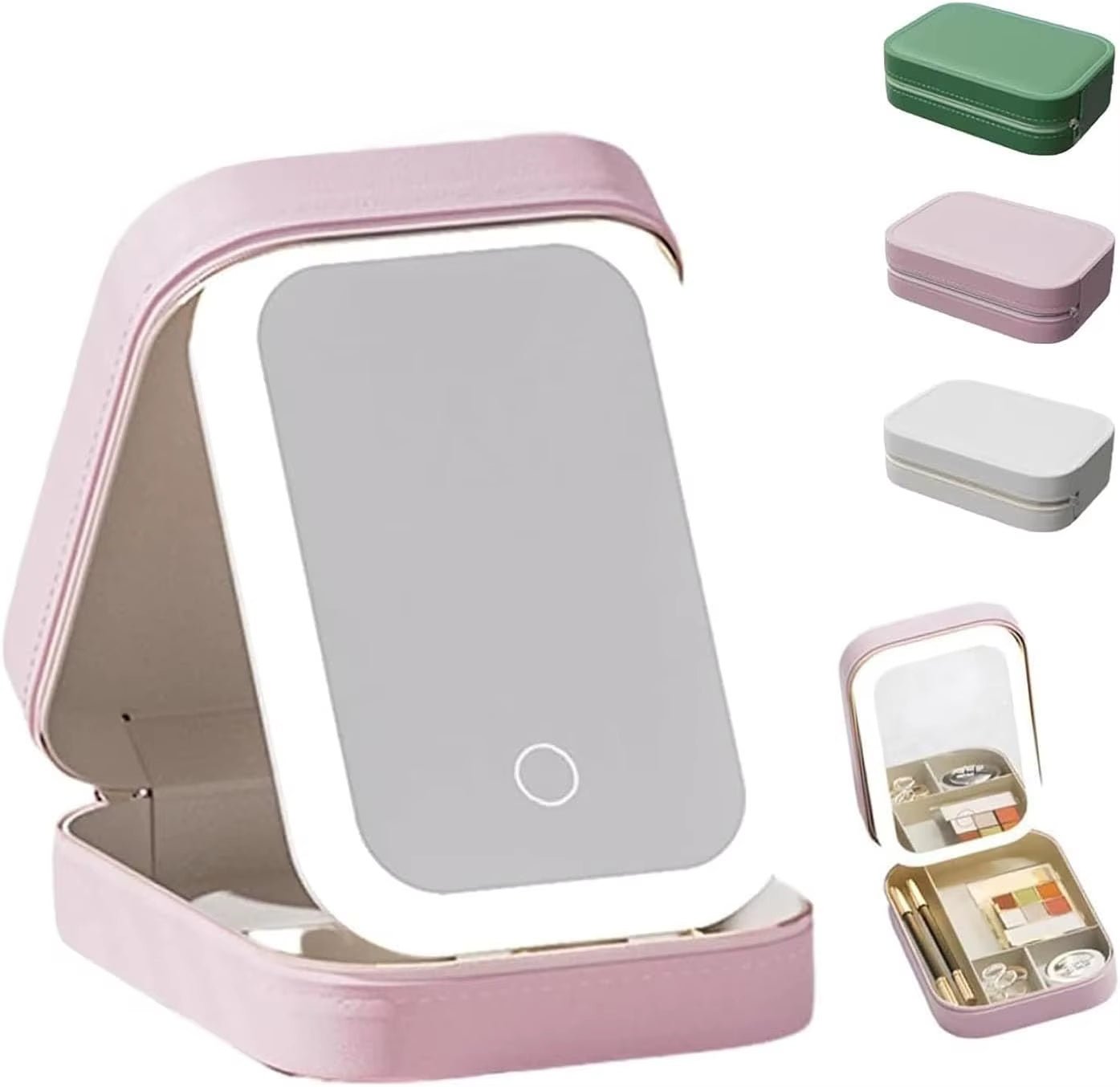 Periodicali Travel Makeup Mirror Periodicali Travel Mirror Periodicali Travel Makeup with Lights - Love All Things Home