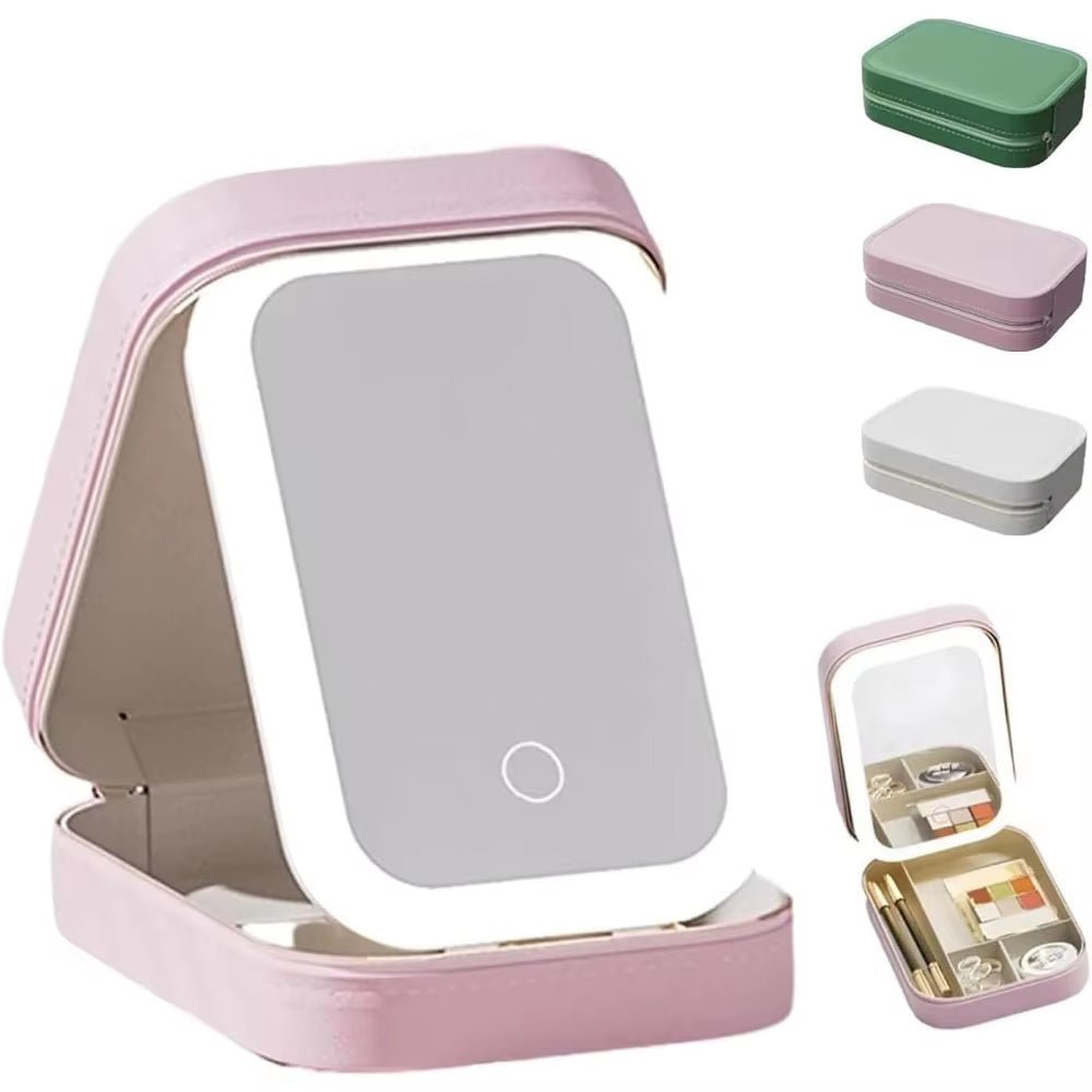 Periodicali Travel Makeup Mirror Periodicali Travel Mirror Periodicali Travel Makeup with Lights - Love All Things Home