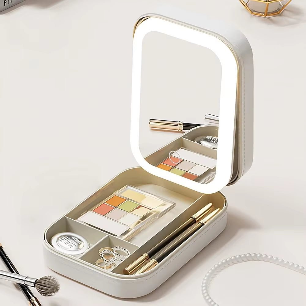 Periodicali Travel Makeup Mirror Periodicali Travel Mirror Periodicali Travel Makeup with Lights - Love All Things Home