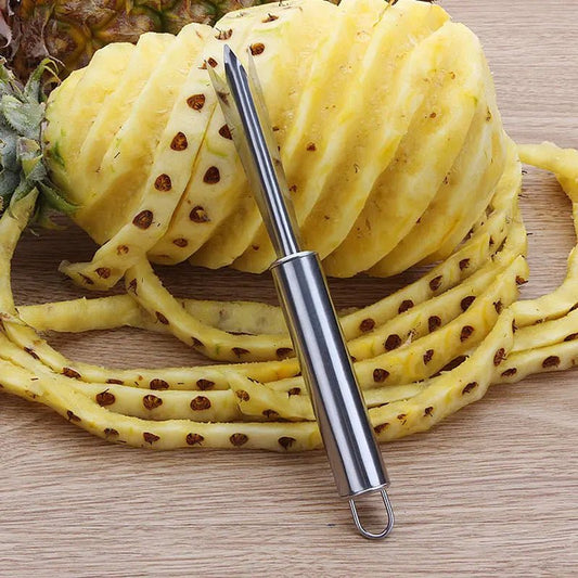 Pineapple Peeler Cutter Corer Slicers Stainless Steel Pineapple Corer Easy Fruit Parer Cutter Kitchen Restaurant Accessories - Love All Things Home
