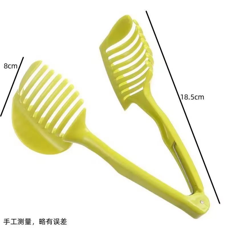 Round Slicing Clamp Handheld Lemon Slicer Fruit Cutter Multi - Functional Food Clip Creative Slicer Easy to Clean Dishwasher Safe - Love All Things Home