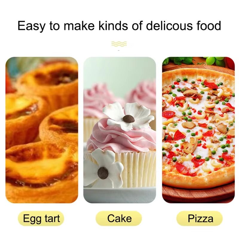 Semi Automatic Mixer Manual Self Turning Stainless Steel Easy Whisk Hand Blender - Love All Things Home