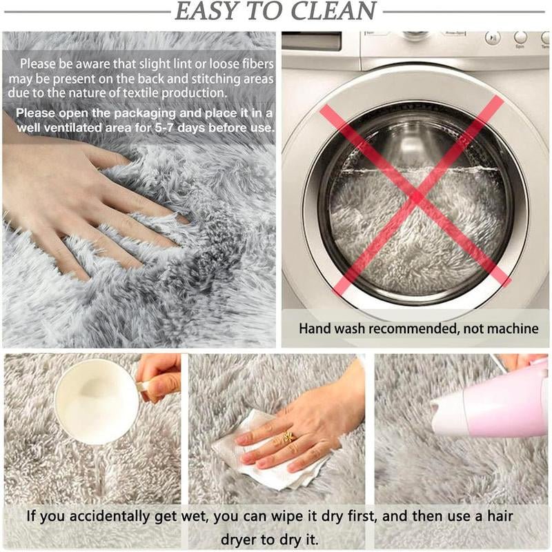 Shag Area Rugs for Bedroom Living Room, Ultra Soft Fluffy Area Rugs Home Decor - Love All Things Home