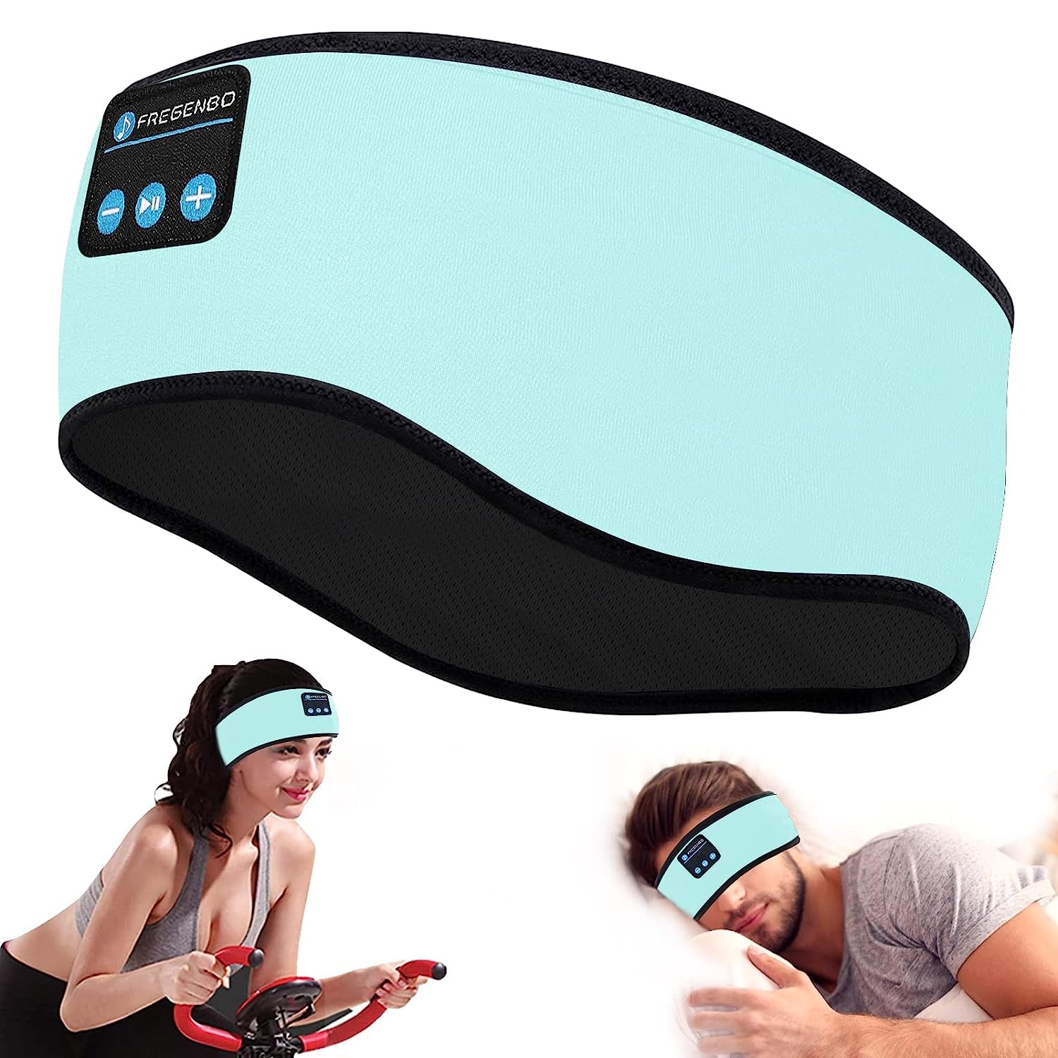 Sleep Headphones Wireless Music Sports Headband with Ultra-Thin HD Stereo Speakers Headphones - Love All Things Home