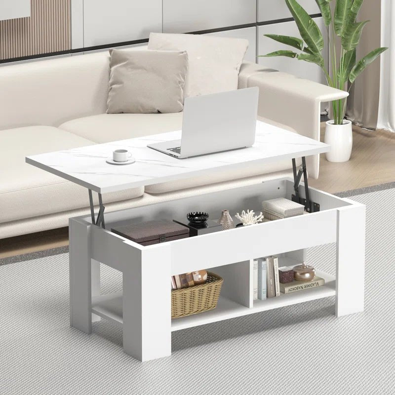Sparta Lift Top Extendable Coffee Table with Storage - Love All Things Home