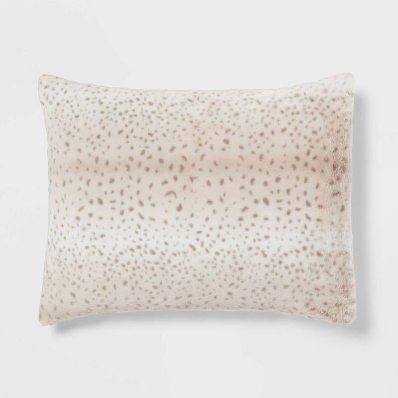 Threshold Luxe Faux - Fur Comforter & Sham Set Lightweight - Love All Things Home