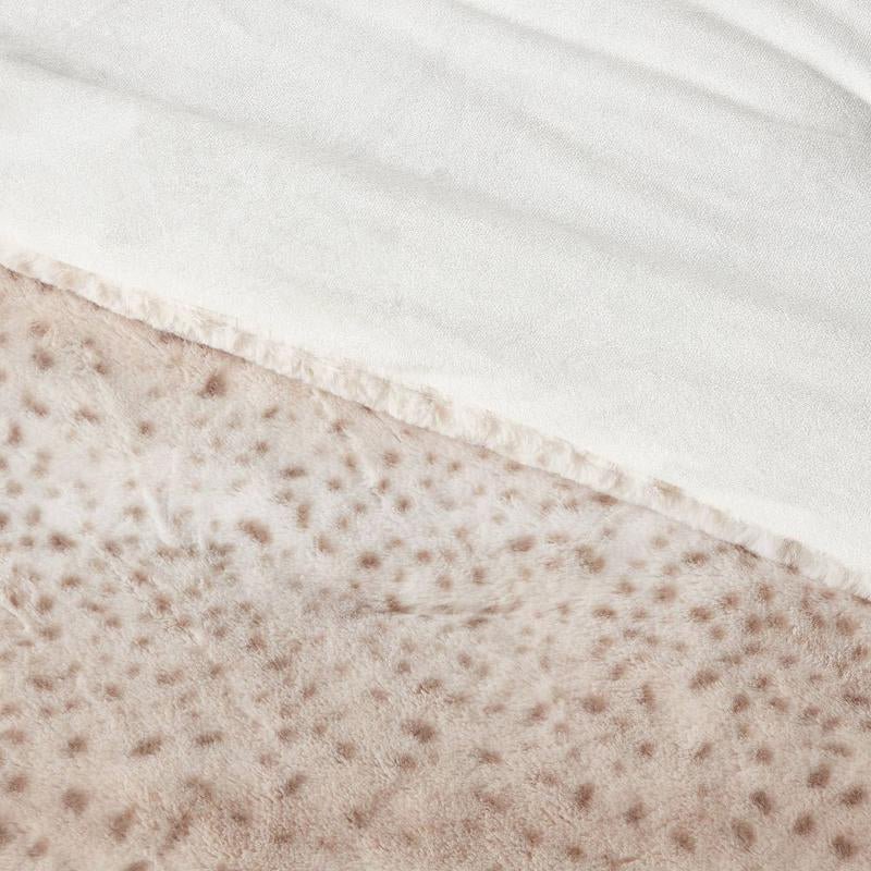 Threshold Luxe Faux - Fur Comforter & Sham Set Lightweight - Love All Things Home