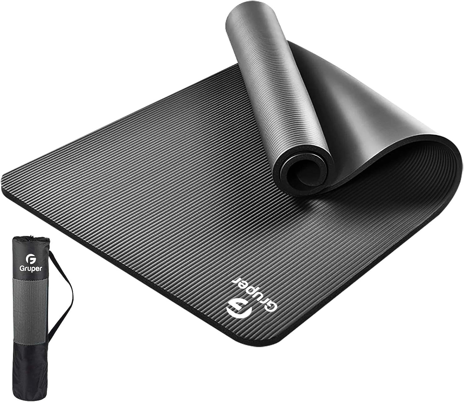 Yoga Mat Non Slip NBR Thick Yoga Mat and Carrying Strap and Bag - Love All Things Home